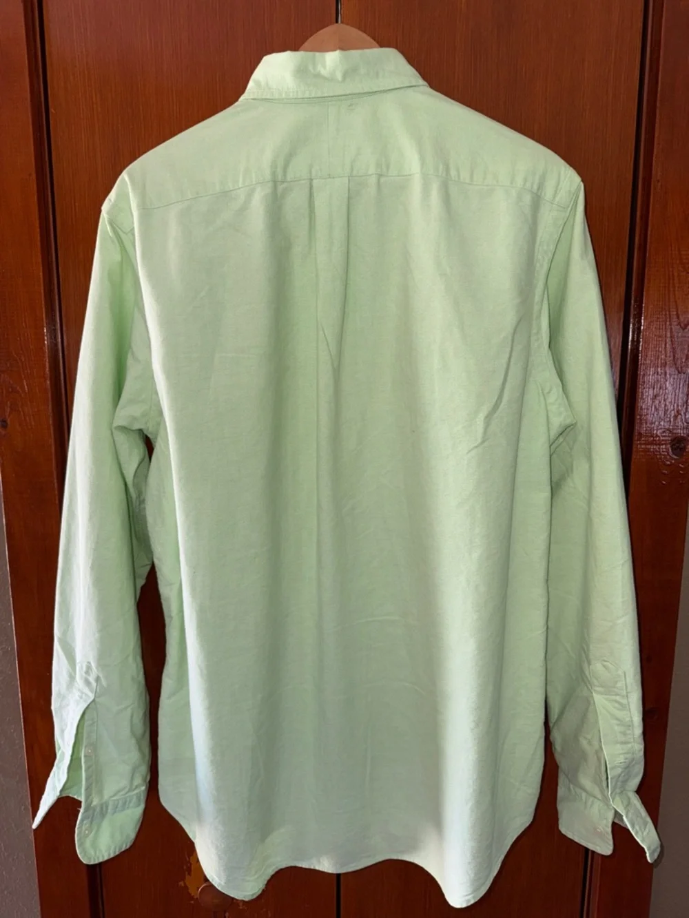 Ralph Lauren Light Green Button-Down Oxford Shirt - Picture 5 of 5
